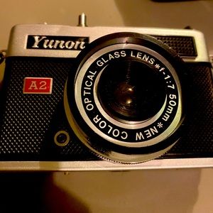 Vintage Film Camera & Case